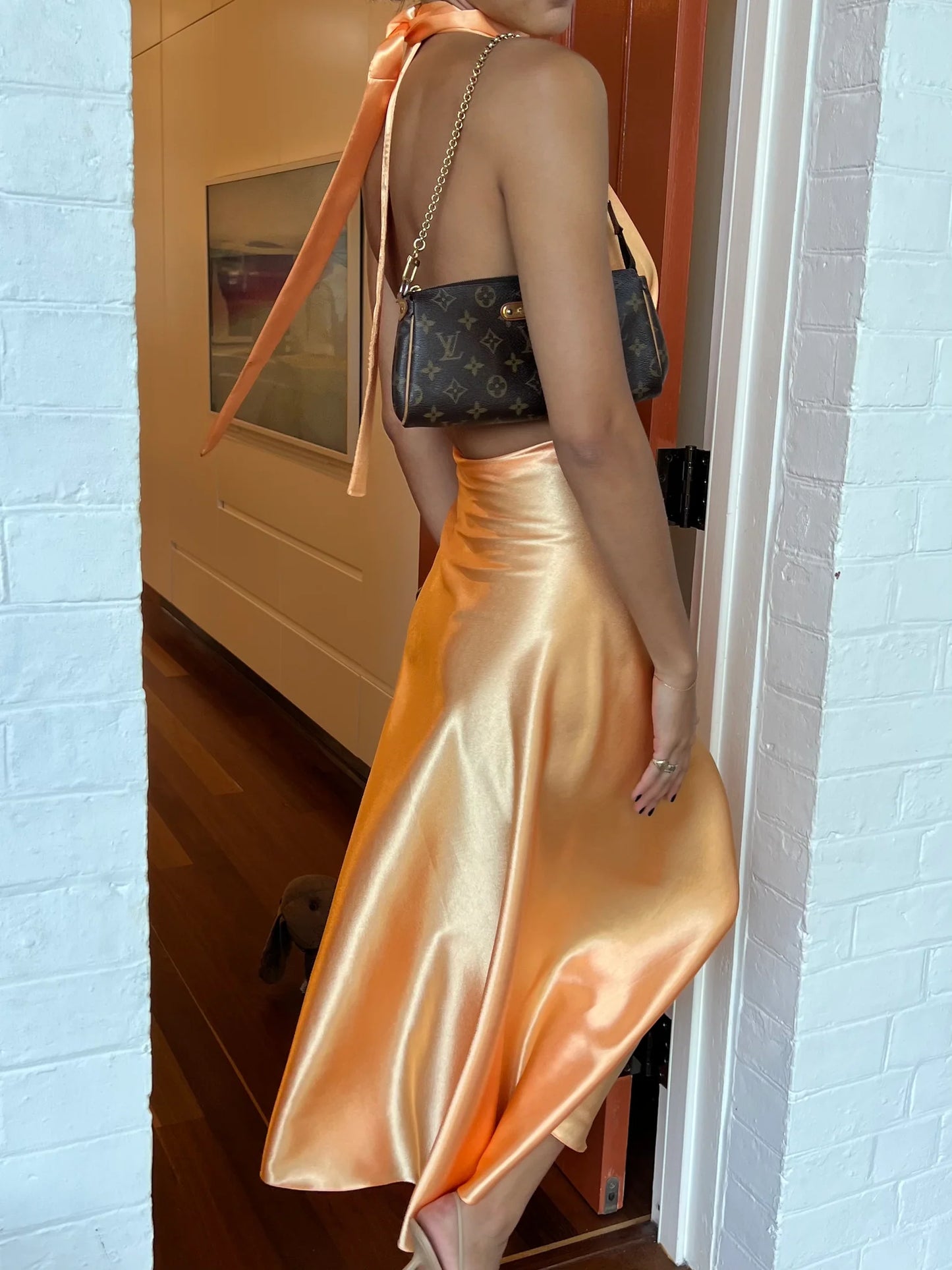 YLD Halter in Orange
