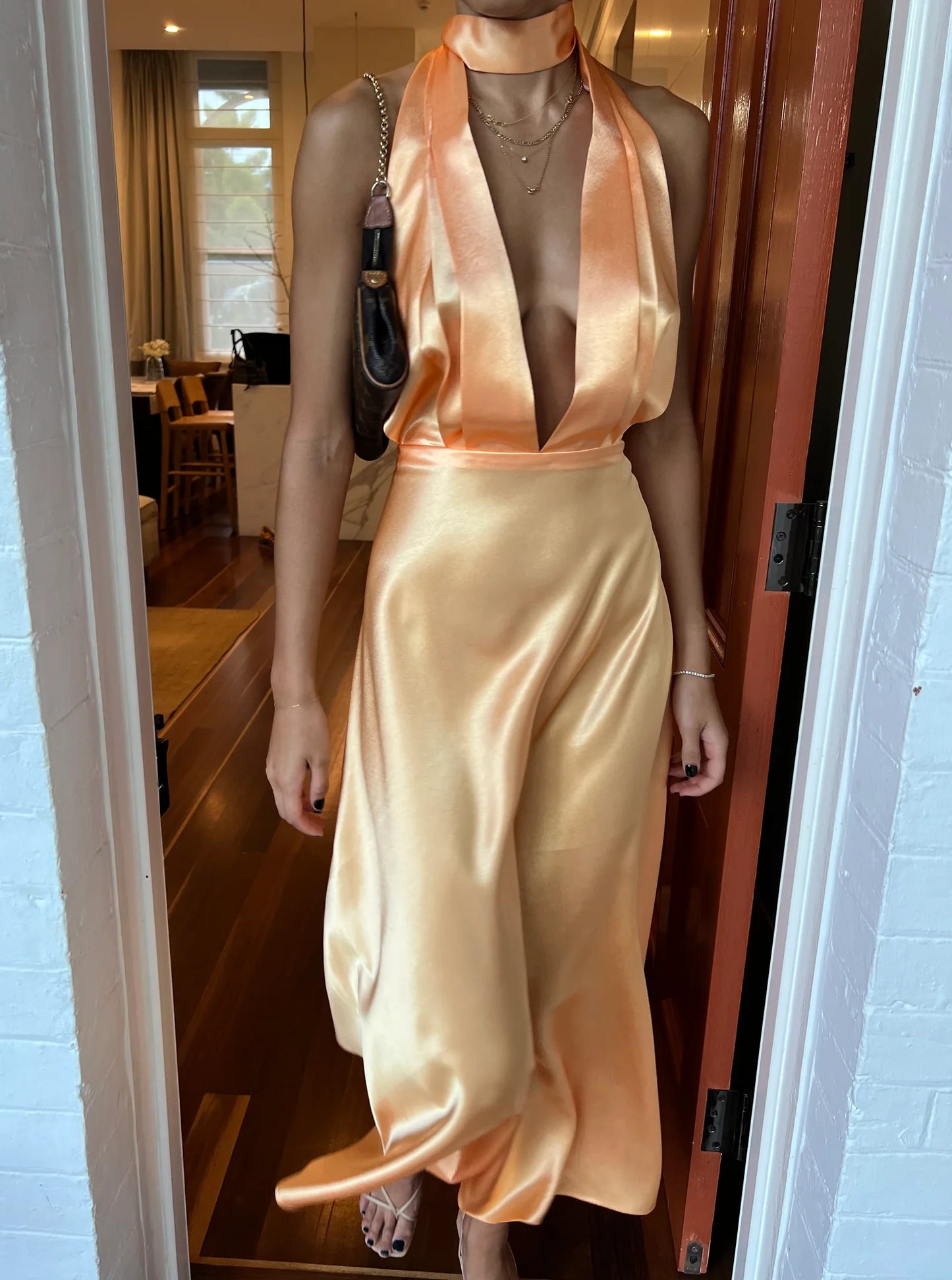 YLD Halter in Orange